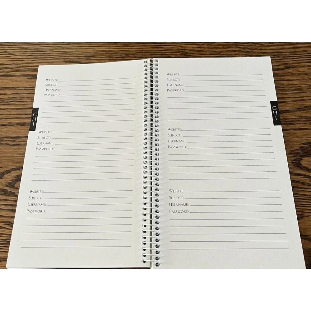 Susan Winget Colorful Images Password Journal 479909 Alphabetical Tabs Floral
